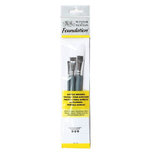 Winsor &amp; Newton Foundation Acrylverf Penselen Set 2