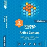 Greenleafs Light Canvas Schildersdoek 60x80cm 3-Pack