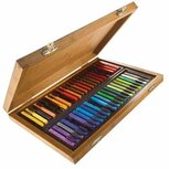 Cont&eacute; &agrave; Paris Pastelkrijt Woodbox 49 delige set