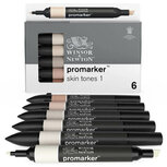 Winsor &amp; Newton Promarker Set Skin Tones 1