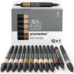 Winsor &amp; Newton Promarker Set Skin Tones 13pcs