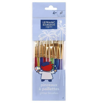 Lefranc &amp; Bourgeois Junior Glitter Penselen Set