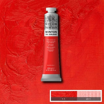 Winton Olieverf 200ML Cadmium Red Hue nr6 098