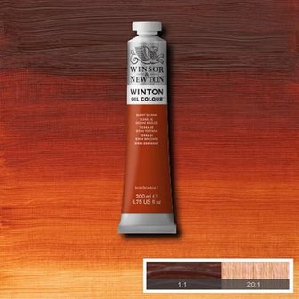 Winton Olieverf 200ml Burnt Sienna nr2 074