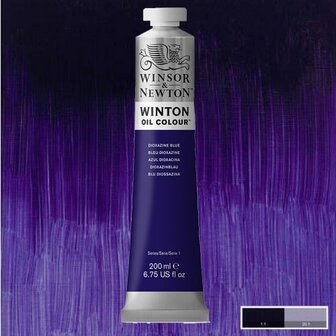 Winton Olieverf 200ML Dioxazine Blue 406