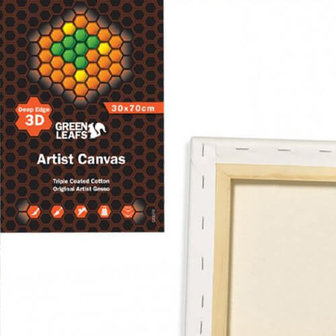Greenleafs Deep Edge Canvas 3D Schildersdoek 40x80