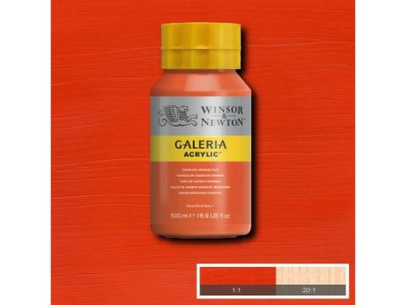 Galeria Acrylverf 500ml Cadmium Red Hue 095