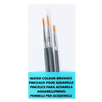 Winsor &amp; Newton Foundation Aquarel Penselen Set 4