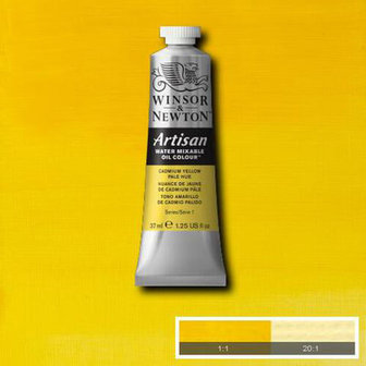 Winsor &amp; Newton Artisan Water Mixable Oil Colour Cadmium Yellow Pale Hue 119 37ml