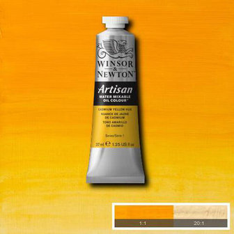 Winsor &amp; Newton Artisan Water Mixable Oil Colour Cadmium Yellow Hue 109 37ml