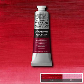 Winsor &amp; Newton Artisan Water Mixable Oil Colour Permanent Alizarin crimson 468 37ml
