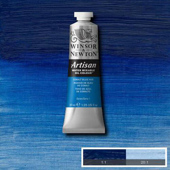 Winsor &amp; Newton Artisan Water Mixable Oil Colour Cobalt Blue Hue 179 37ml