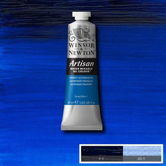 Winsor &amp; Newton Artisan Water Mixable Oil Colour French Ultramarine 263 37ml