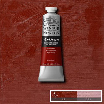 Winsor &amp; Newton Artisan Water Mixable Oil Colour Indian Red 317 37ml