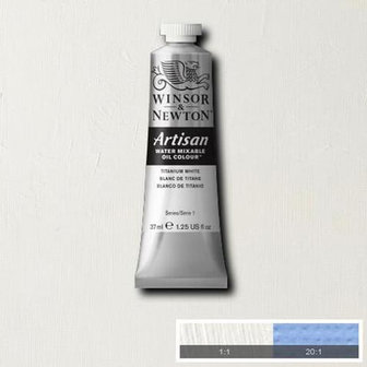 Winsor &amp; Newton Artisan Water Mixable Oil Colour Titanium White 644 37ml