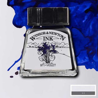 Winsor &amp; Newton Drawing Ink Violet 14ml