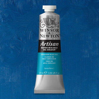 Winsor &amp; Newton Artisan Water Mixable Oil Colour Cerulean Blue Hue 138 37ml
