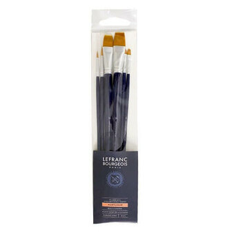 Lefranc &amp; Bourgeois Fine Acryl brush Penselenset 1