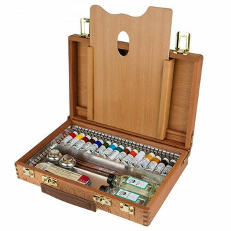 Old Holland Woodbox Classic Oil Paint 25 delige set
