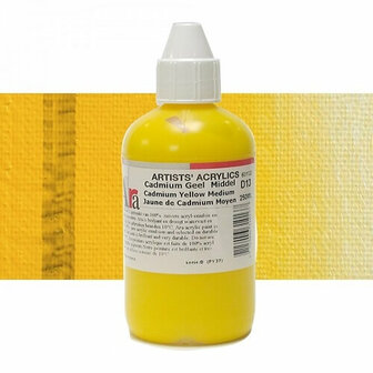 ARA Artist Acrylverf Cadmium Yellow Medium D12 250ml