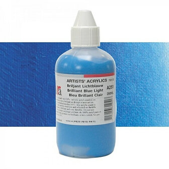 ARA Artist Acrylverf Brilliant Blue Light A251 250ml