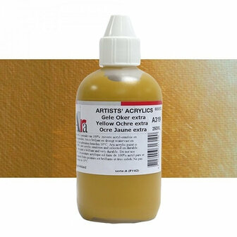 ARA Artist Acrylverf Yellow Ochre Extra A319 250ml