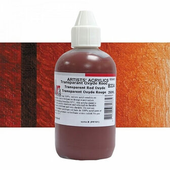 ARA Artist Acrylverf Transparent Red Oxide B334 250ml