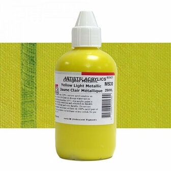 ARA Artist Acrylverf Metallic Yellow Light C530 250ml