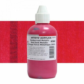 ARA Artist Acrylverf Metallic Red Dark C560 250ml