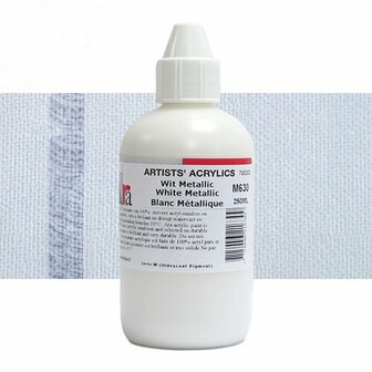 ARA Artist Acrylverf Metallic White C630 250ml