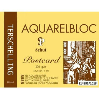 Schut Terschelling Classic Aquarelblok 300gram Postcard