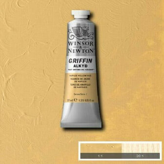 Winsor &amp; Newton Griffin Alkyd Olieverf 37ML Naples Yellow Hue 422