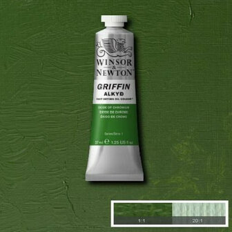 Winsor &amp; Newton Griffin Alkyd Olieverf 37ML Oxide Of Chromium 459
