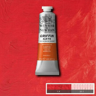 Griffin Alkyd Olieverf 37ML Vermilion Hue 680