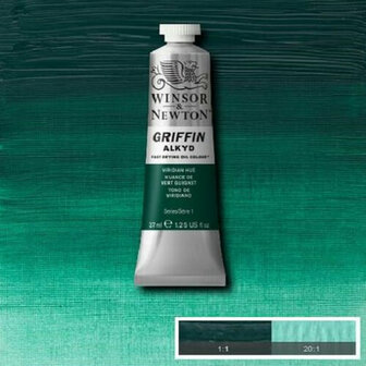 Griffin Alkyd Olieverf 37ML Viridian Hue 696