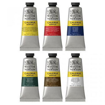 Winsor &amp; Newton Galeria Acrylverf Set 6x60ml 3