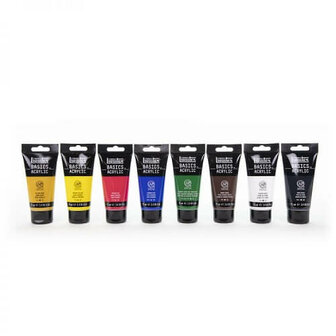 Liquitex Basics Acrylic Colour Set 8x75ml 4