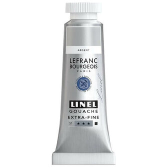 Lefranc &amp; Bourgeois Linel Gouache Extra Fine Silver 232 14ml
