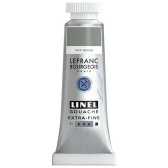 Lefranc &amp; Bourgeois Linel Gouache Extra Fine Storm Grey 225 14ml