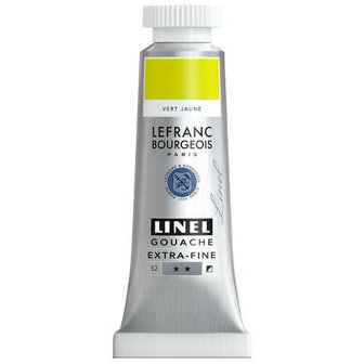 Lefranc &amp; Bourgeois Linel Gouache Extra Yellow Green 209 14ml