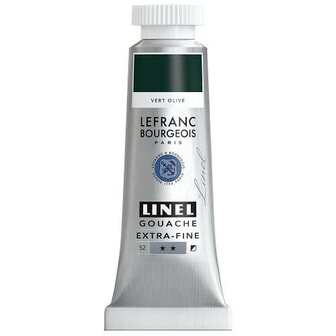 Lefranc &amp; Bourgeois Linel Gouache Extra Olive Green 207 14ml