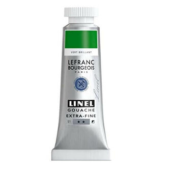 Lefranc &amp; Bourgeois Linel Gouache Extra Fine Brilliant Green 204 14ml