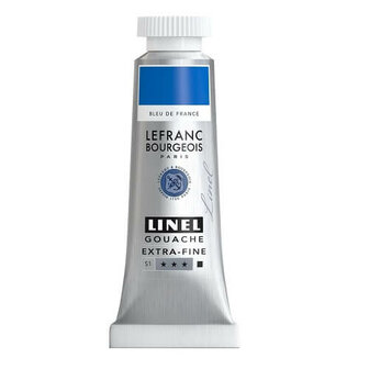 Lefranc &amp; Bourgeois Linel Gouache Extra Fine France Blue 193 14ml