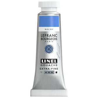 Lefranc &amp; BoLefranc &amp; Bourgeois Linel Gouache Extra Fine Royal Blue 187 14ml