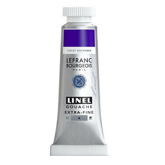 Lefranc &amp; Bourgeois Linel Gouache Extra Fine Ultramarine Violet 184 14ml