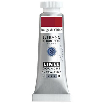 Lefranc &amp; Bourgeois Linel Gouache Extra Fine Chinese Red 175 14ml