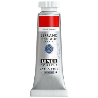Lefranc &amp; Bourgeois Gouache Extra Fine Persian Red 170 14ml