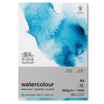 Winsor &amp; Newton Aquarel Papier A4 Gelijmd