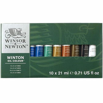 Winsor &amp; Newton Winton Olieverf Set 10x21ml