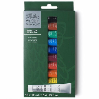 Winsor &amp; Newton Winton Olieverf Set 10x12ml